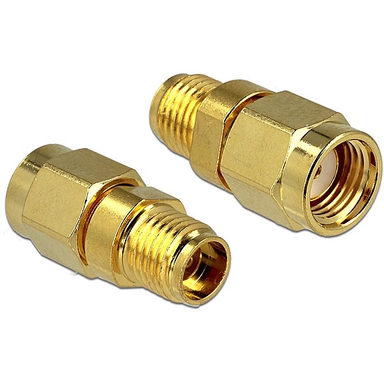 Delock adapter RP-SMA dugó > SMA dugó (88728)