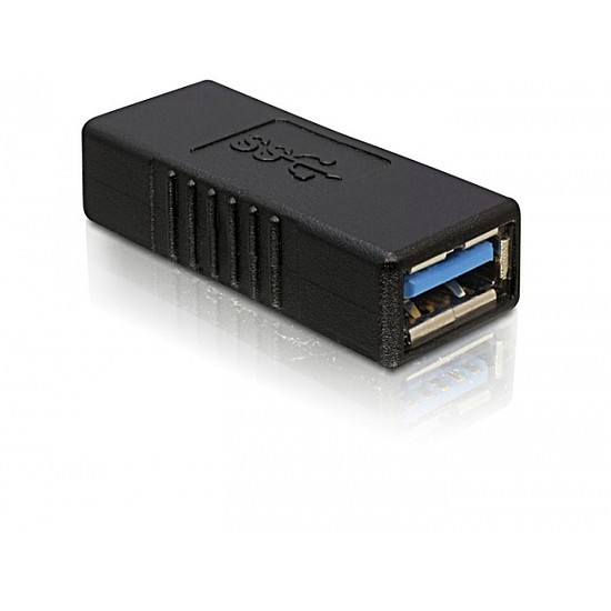 Delock Adapter USB 3.0-A female / female (65175)