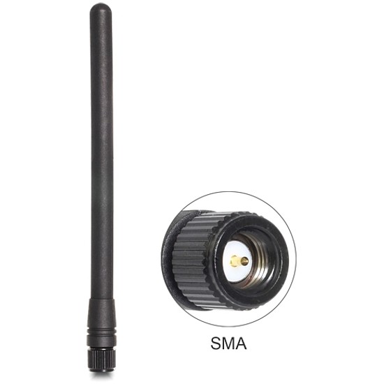 Delock antenna ZigBee 868 MHz SMA 2 dBi, fix (88689)