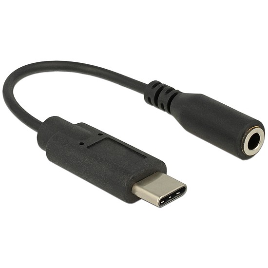 Delock Audio Adapter USB Type-C bemeneti > Stereo Jack kimeneti 14 cm (65842)