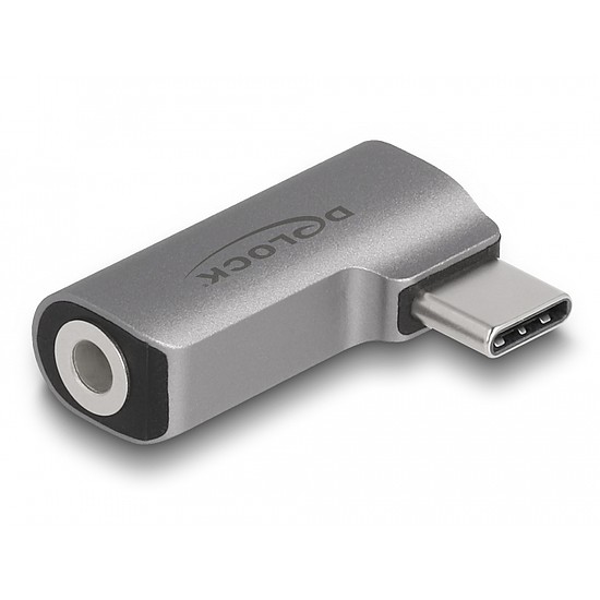 Delock Audio Adapter USB Type-C duga 3,5 mm-es 4 tűs sztereó csatlakozóaljzattal (64192)