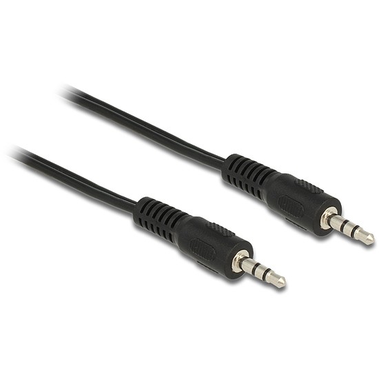 Delock audio kábel, DC jack 3.5 mm apa / apa, 2.5 m (84001)