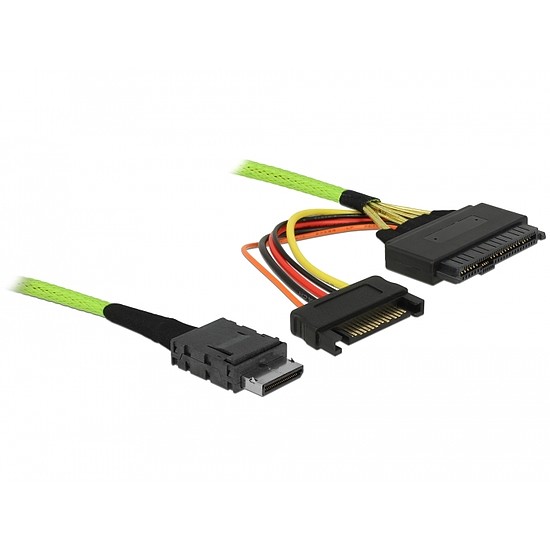 Delock Cable OCuLink PCIe SFF-8611 to U.2 SFF-8639 0.5 m (85802)