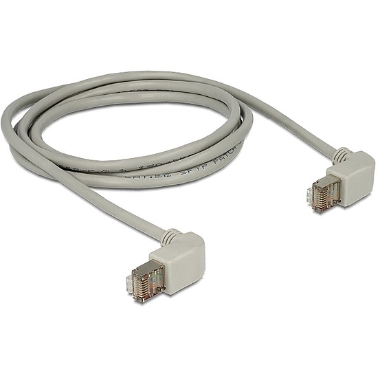 Delock Cable RJ45 Cat.5e SFTP angled / angled 1 m (83511)