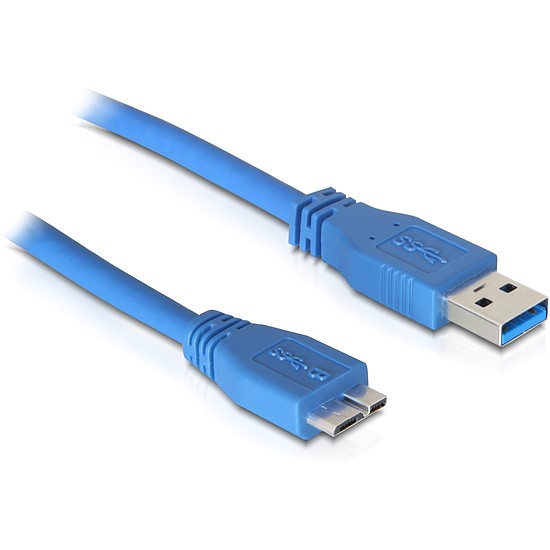 Delock Cable USB 3.0 Type A male > USB 3.0 Type micro B male 5 m (83502)