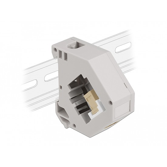 Delock DIN sín adapter Keystone SC Simplex anyával (87167)