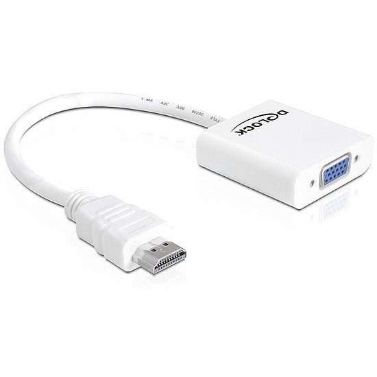 Delock HDMI-A adapter, apa > VGA anya (65346)