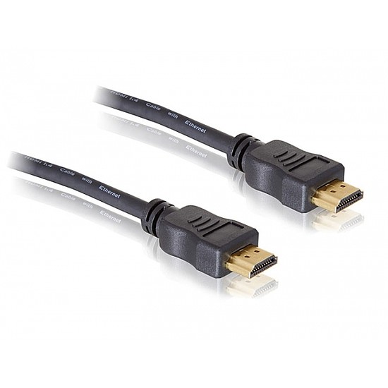 Delock High Speed HDMI Ethernet kábel - A apa/apa 5,0m (82455)