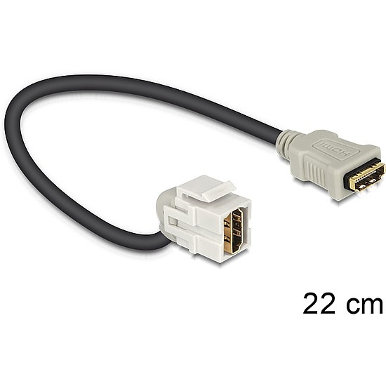 Delock Keystone modul HDMI anya > HDMI anya 110 kábellel (86326)