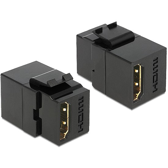 Delock Keystone modul HDMI anya > HDMI anya, fekete (86366)