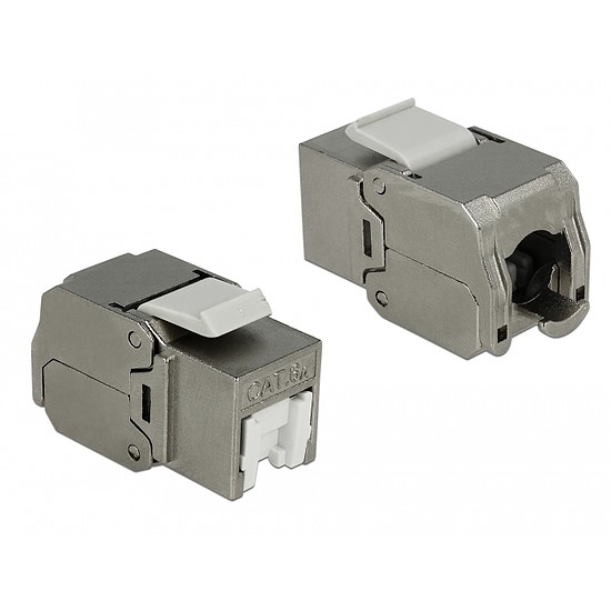 Delock Keystone modul, RJ45-aljzat > LSA Cat.6A STP, porvédo (86385)