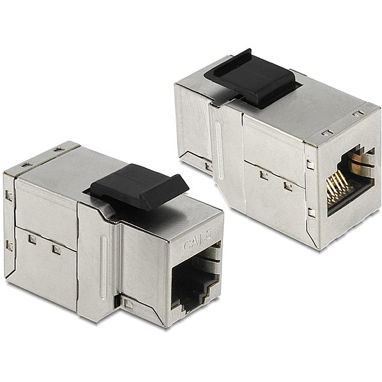 Delock Keystone modul RJ45 anya > RJ45 anya Cat.6 (86141)