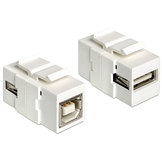 Delock Keystone modul USB 2.0 A anya> USB 2.0 B anya (86320)