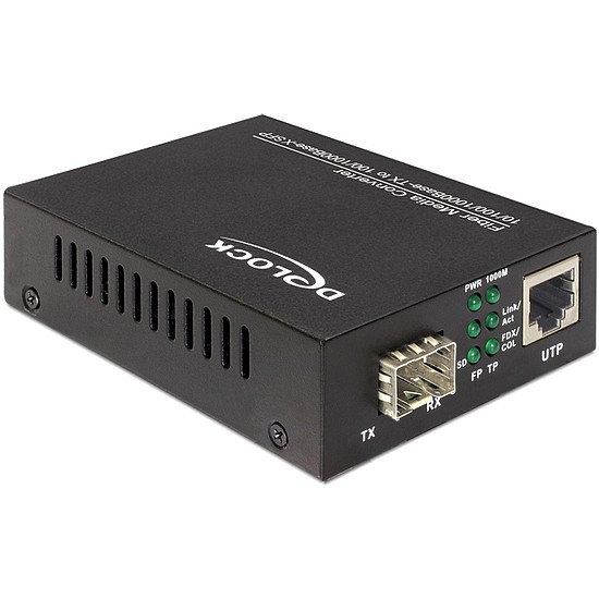 Delock Media Converter 10/100/1000Base-T to 100/1000Base-X SFP (86110)