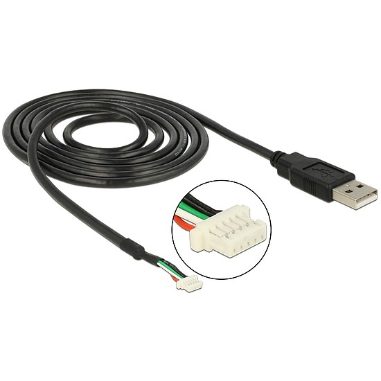 Delock Module Cable USB 2.0 A male > 5 Pin camera plug V1.9 1.5 m (95986)