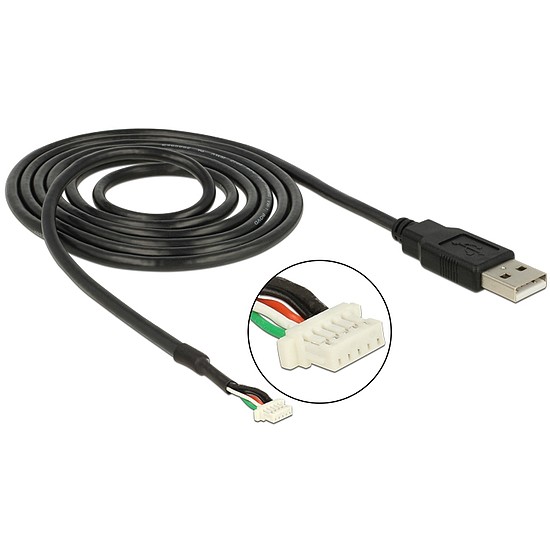 Delock Module Cable USB 2.0 A male > 5 pin camera plug V5 1.5 m (95985)