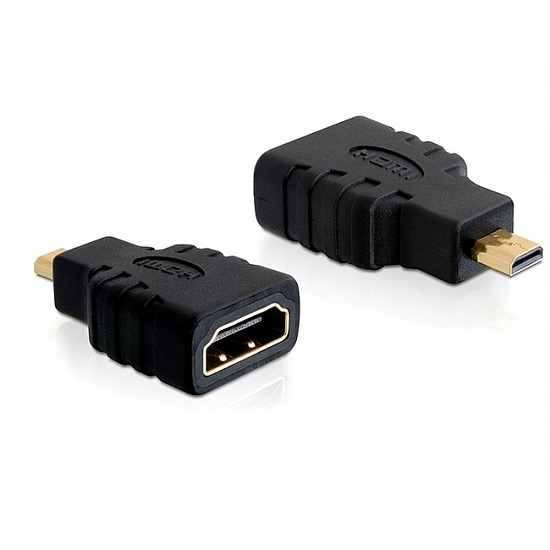 Delock nagy sebességű adapter HDMI - micro D apa > A anya (65242)