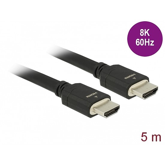 Delock Nagy sebességű HDMI kábel 48 Gbps 8K 60 Hz 5 m (85296)