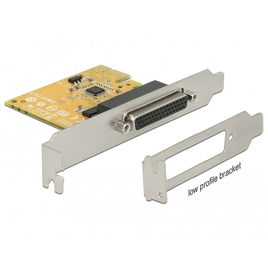 Delock PCI Express Kártya > 2 x nagy sebességu 921K, RS-232 ESD védelem (62996)