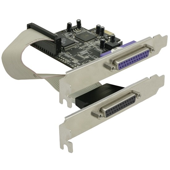 Delock PCI Express kártya > 2 x párhuzamos (89125)