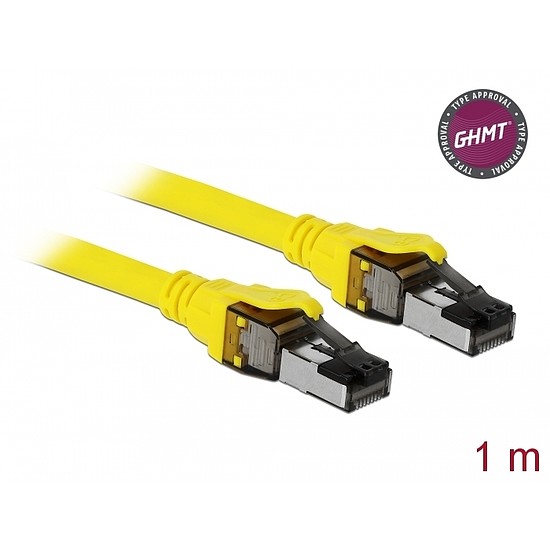 Delock RJ45 Cat.8.1 S/FTP kábel vékony 1 m (86581)