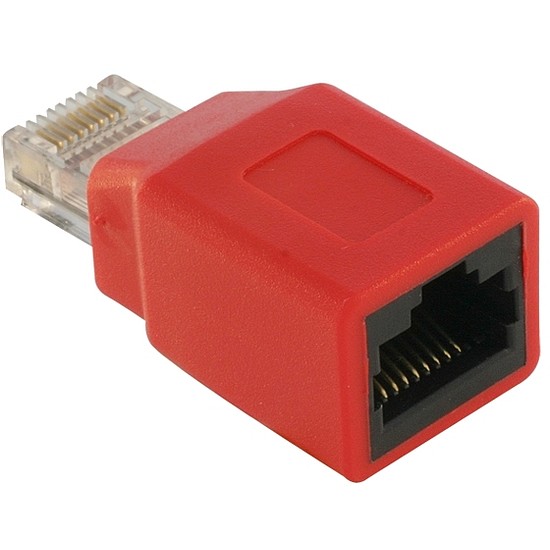 Delock RJ45 Crossover Adapter male - female (65025)