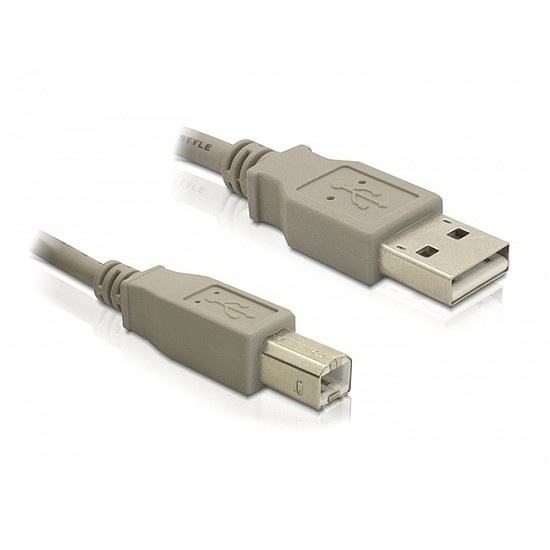 Delock USB 2.0 A-B apa/apa 3 m kábel (82216)