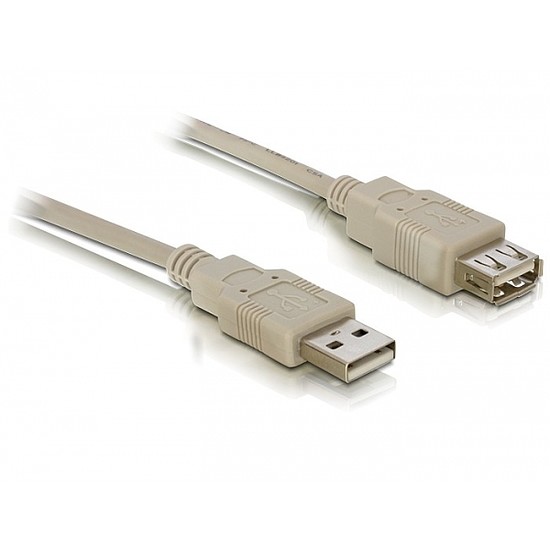 Delock USB 2.0 hosszabbító kábel A/A 3 m (82240)