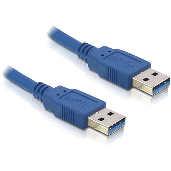 Delock USB 3.0-A apa/apa kábel, 0,5m (83121)