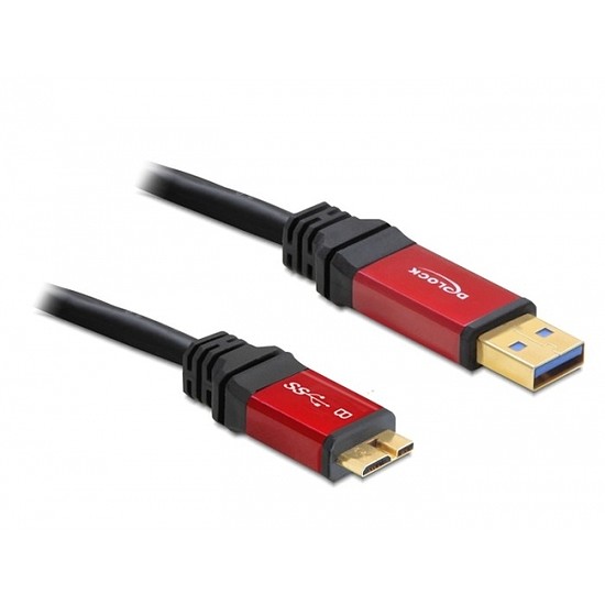 Delock USB 3.0-A > mikro-B apa / apa, 2 m prémium kábel (82761)