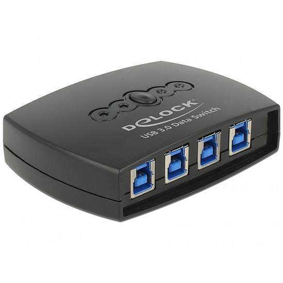 Delock USB 3.0-s megosztási kapcsoló 4 1 (87724)