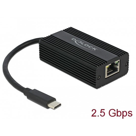 Delock USB Type-C adapter apa 2,5 Gigabit LAN (65990)