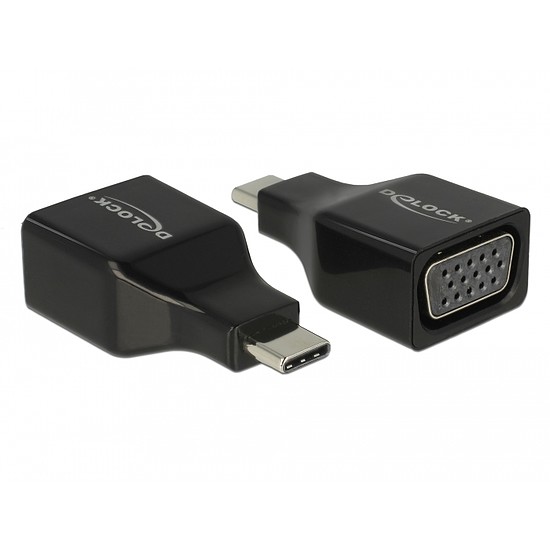 Delock USB Type-C adapter VGA-hoz (DP Alt Mode) (63933)