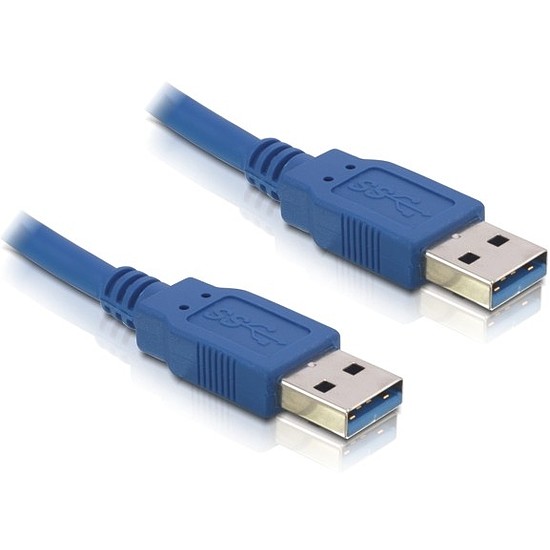 Delock USB3.0-A (apa/apa), 2 méteres hosszabbító kábel (82535)