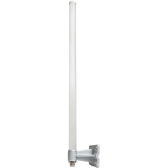 Delock WLAN antenna N-dugós 802.11 b/g/n 8 dBI mindenirányú, szürke, fix, kültéri (88454)