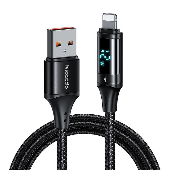 Digitális kijelző USB-Lightning adatkábel Mcdodo CA-1060, 1,2 m