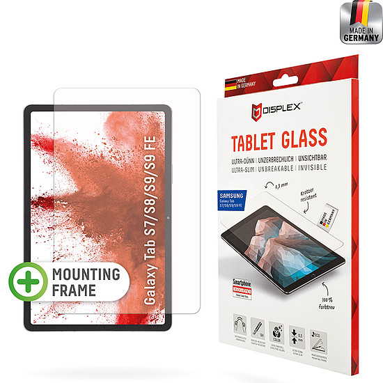 Displex - Prémium FlexiGlass Tablet - Samsung Galaxy Tab S7 / S8 / S9 / S9 FE - Átlátszó