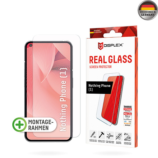 Displex - Premium Real Glass 2D - Semmi telefon (1) - Tiszta