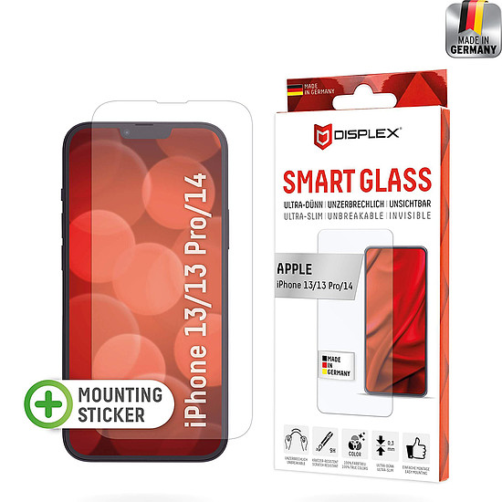 Displex - Premium Smart FlexiGlass - iPhone 13 / iPhone 13 Pro / iPhone 14 - Átlátszó