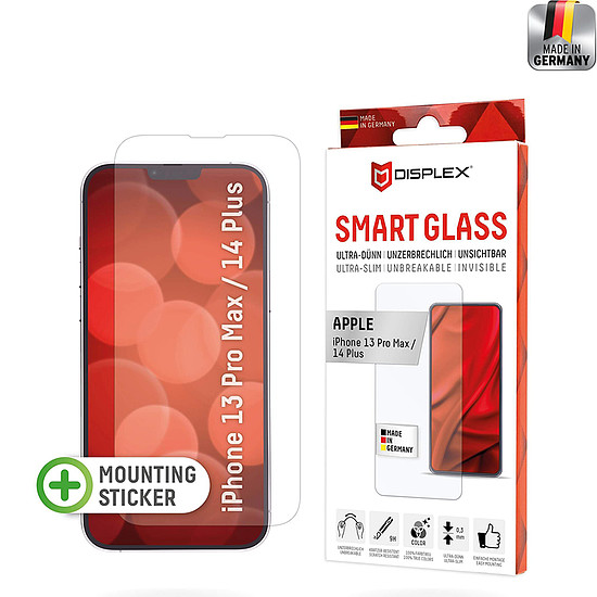 Displex - Premium Smart FlexiGlass - iPhone 13 Pro Max / iPhone 14 Plus - Átlátszó