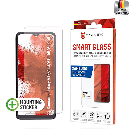 Displex - Premium Smart FlexiGlass - Samsung Galaxy A12 / A12 Nacho / A02 / M02 / F12 / A32 5G / A13 5G - átlátszó