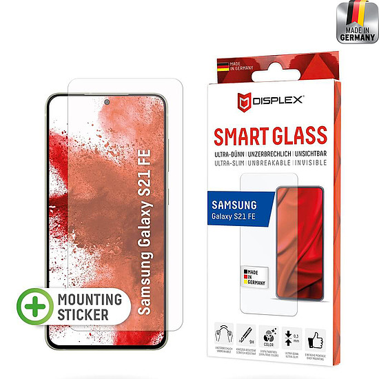 Displex - Premium Smart FlexiGlass - Samsung Galaxy S21 FE 5G - Átlátszó (KF2324217)