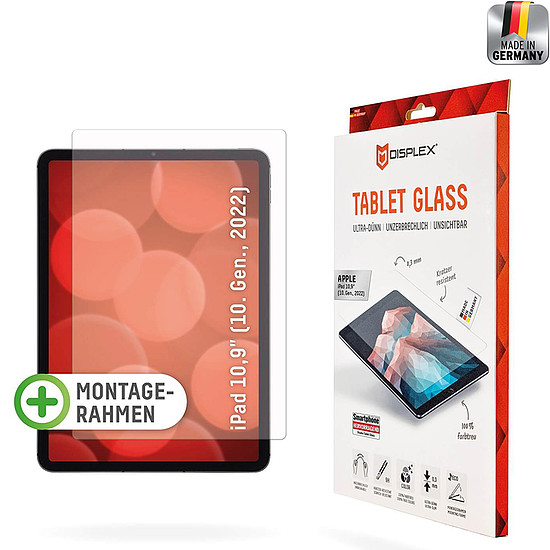 Displex - Premium Tablet FlexiGlass - iPad 10 (2022) 10.9 - Átlátszó (KF2324389)