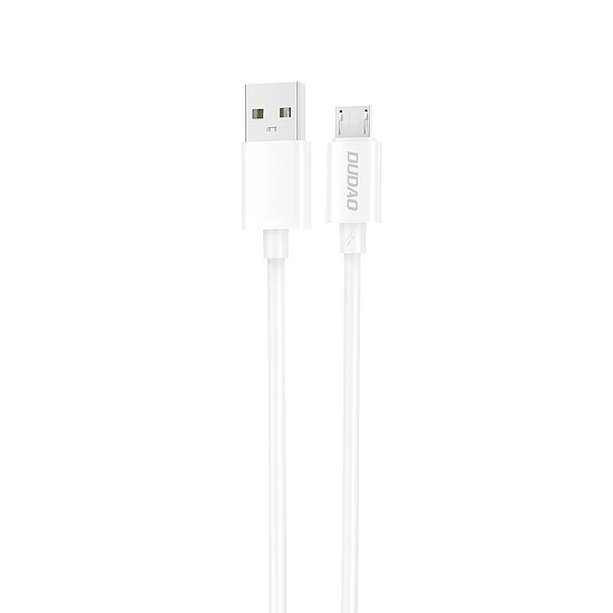 Dudao L4SM USB-A / micro USB kábel 2A 1m - fehér