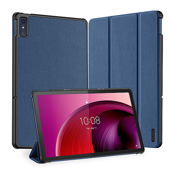 Dux Ducis Domo intelligens alvó tok Lenovo Tab M10 10,6" tablethez - kék