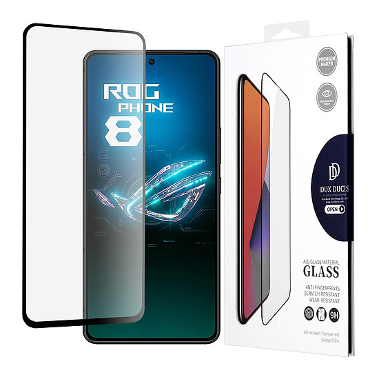 Dux Ducis - Edzett üveg - Asus ROG Phone 8/8 Pro / Zenfone 11 Ultra - Fekete (KF2318911)