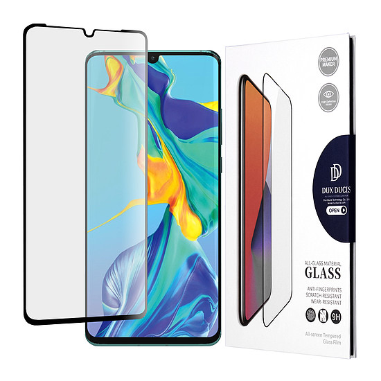 Dux Ducis - Edzett üveg - Huawei P30 Pro / P30 Pro új kiadás - Fekete (KF237490)