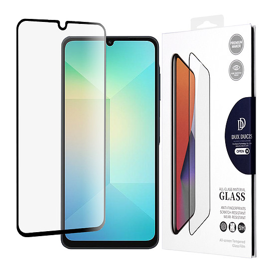 Dux Ducis - Edzett üveg - Samsung Galaxy A06 - Fekete (KF2337047)