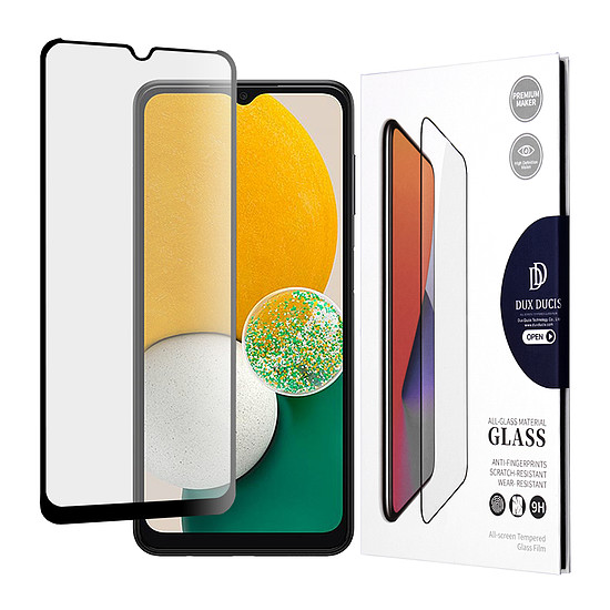 Dux Ducis - Edzett üveg - Samsung Galaxy A13 4G / A13 5G / A04s / A04 - Fekete (KF238097)