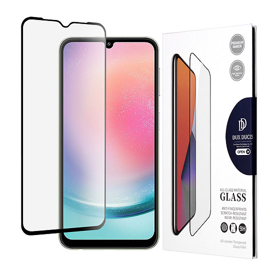 Dux Ducis - Edzett üveg - Samsung Galaxy A24 - Fekete (KF2312600)